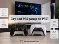 Czy pad od PS4 pasuje do PS5? Tak, ale tylko do gier z PS4. Do gier z PS5 potrzebny jest DualSense.