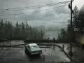 Mroczny parking, opuszczony samochód i samotna postać w oddali. To zapowiedź klimatu, jaki zaoferuje silent hill 1 remake.