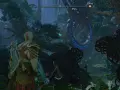 Kratos w opuszczonej wiosce, gdzie kruki Odyna strzegą tajemnic.