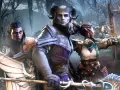 Trzej bohaterowie, w tym elf, demon i łuczniczka, przygotowują się do walki w mrocznym lesie. Zapowiada się epicka przygoda w Dragon Age 4.
