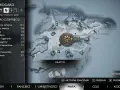 Mapa z gry God of War Ragnarok, przedstawiająca obszar Jezioro Dziewięciu w Midgardzie.