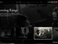 Menu gry Hunt Showdown na PS5. Wybierz "Shooting Range", by przetestować broń i wyposażenie.