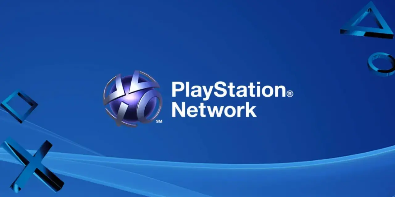 PlayStation Network logo z ikonami przycisków PS4. Twój identyfikator internetowy ps4 czeka!