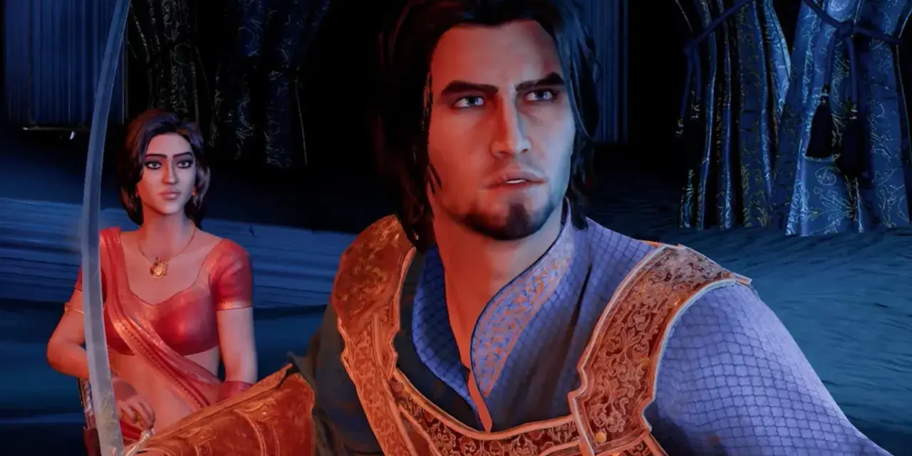 Książę Persji i Farah w odświeżonej wersji Prince of Persia Sands of Time Remake.
