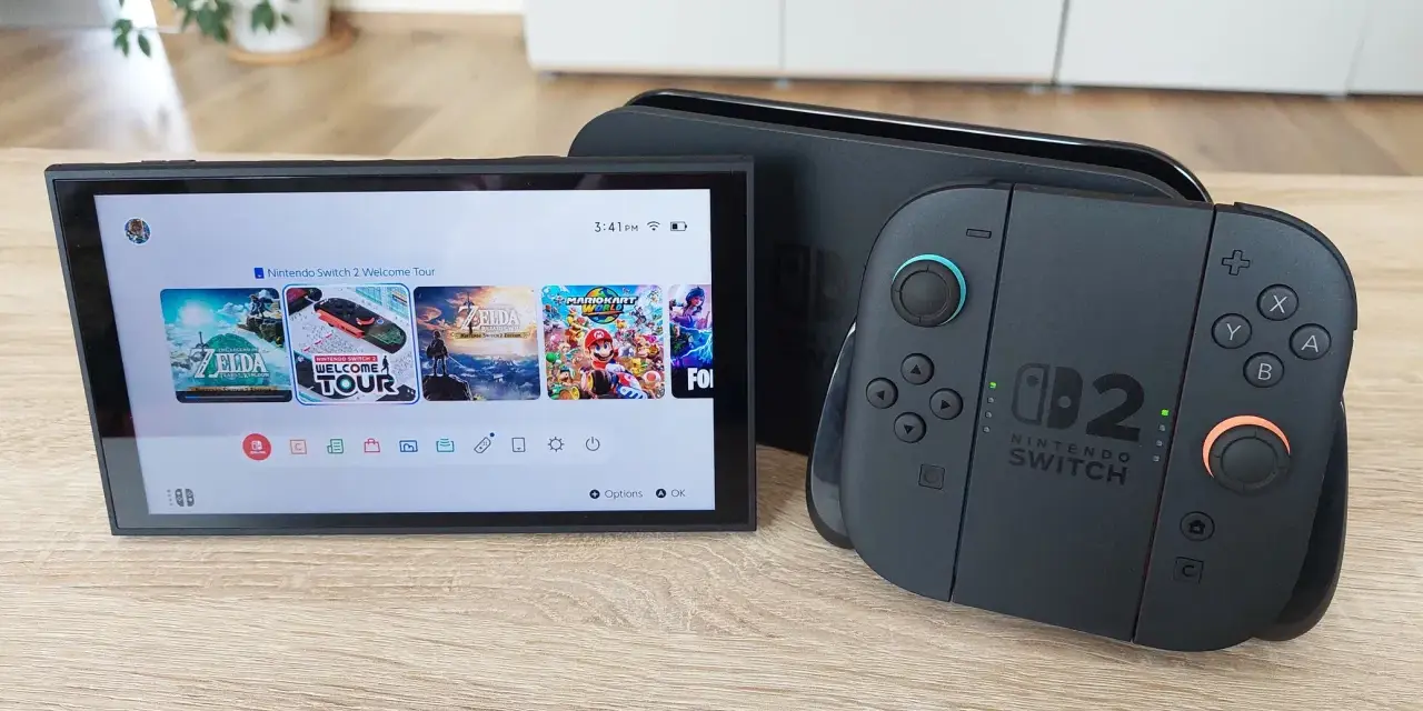 Konsola Nintendo Switch 2 z grami Zelda i Mario Kart. Wiedza to potęga Nintendo Switch, odkrywaj nowe światy!
