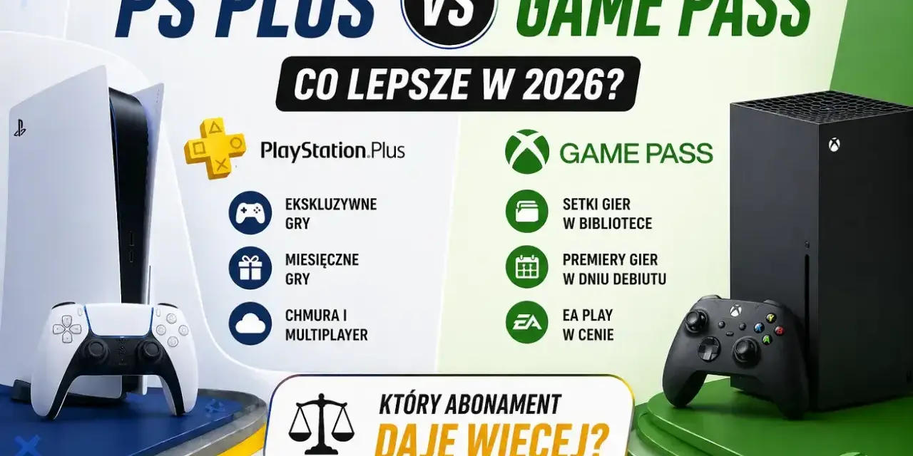 Porównanie PS Plus i Game Pass: lista gier, ekskluzywne tytuły, premiery i EA Play. Który abonament daje więcej?