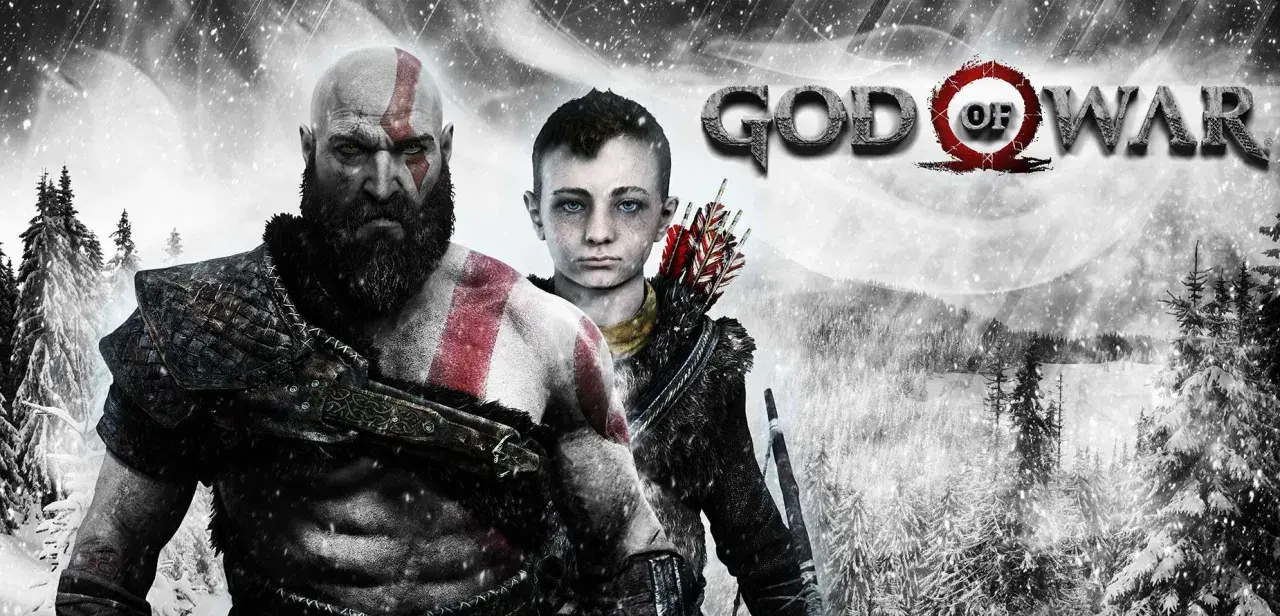 Kratos i Atreus w zimowej scenerii. Ile godzin zajmie ich podróż? God of War.