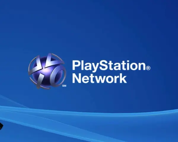 PlayStation Network logo z ikonami przycisków PS4. Twój identyfikator internetowy ps4 czeka!