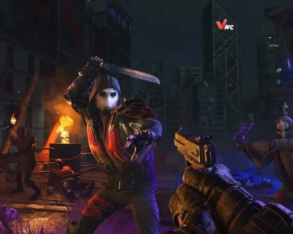 W Dying Light można grać w 4 osoby. Gracze walczą z przeciwnikami w mrocznym mieście.