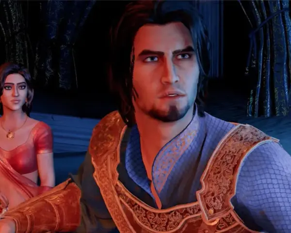 Książę Persji i Farah w odświeżonej wersji Prince of Persia Sands of Time Remake.