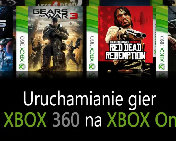 Czy płyty z Xbox 360 działają na Xbox One? Okładki gier: Mass Effect, Gears of War 3, Red Dead Redemption, Call of Duty.
