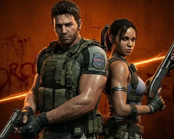 Chris i Sheva gotowi do walki w Resident Evil 5 Remake. Zmierz się z horrorem w Afryce.